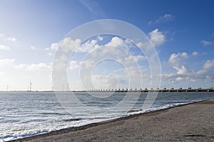 Eastern Scheldt storm surge barrier