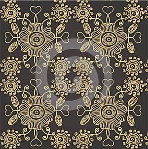 Eastern seamless pattern