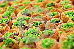 Eastern sweets, baklava