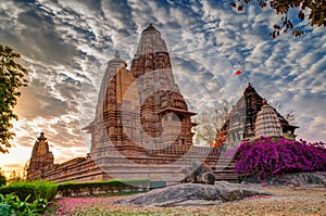 Eastern Temples of Khajuraho, Madhyapradesh, India