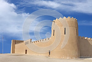 Eastern tower and South Eastern wall of Riffa Fort