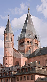 Eastern towers of Mainz Cathedral