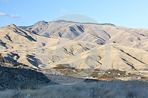 Eastern Washington foothills and orchards