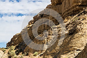 Eastern Washington Palouse vast expanse desert view rocky cliff dry grass