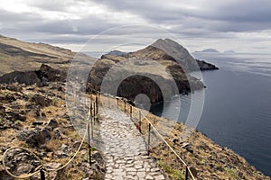 Easternmost part of the island Madeira, Ponta de Sao Lourenco, Canical town, peninsula, dry climate