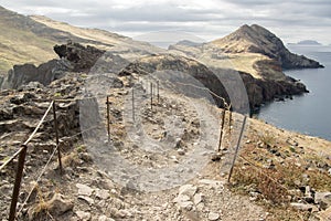 Easternmost part of the island Madeira, Ponta de Sao Lourenco, Canical town, peninsula, dry climate