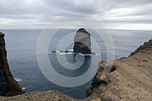 Easternmost part of the island Madeira, Ponta de Sao Lourenco, Canical town, peninsula, dry climate