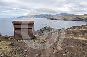 Easternmost part of the island Madeira, Ponta de Sao Lourenco, Canical town, peninsula, dry climate