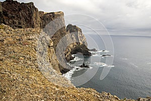 Easternmost part of the island Madeira, Ponta de Sao Lourenco, Canical town, peninsula, dry climate