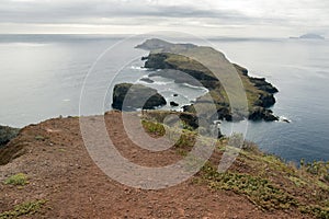 Easternmost part of the island Madeira, Ponta de Sao Lourenco, Canical town, peninsula, dry climate