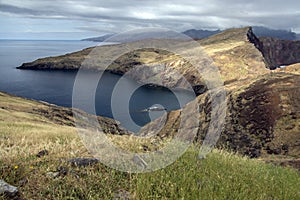 Easternmost part of the island Madeira, Ponta de Sao Lourenco, Canical town, peninsula, dry climate