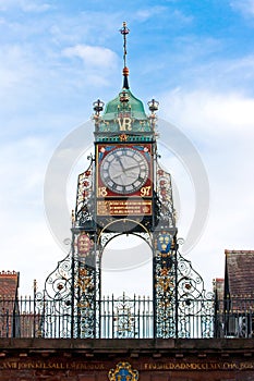 Eastgate clock, Chester, UK