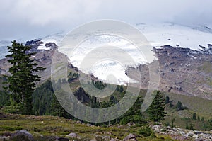 Easton Glacier of Mt. Baker