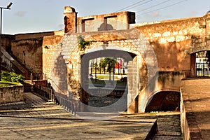 Eastside entrance to the colonial City of Santo Domingo
