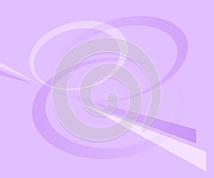 Easy business background of curved lines of ovals.Vector illustration.