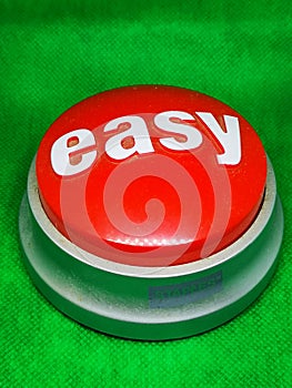 Easy button by staples