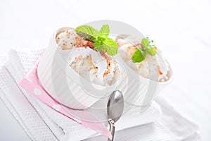 Easy dessert - milk rice