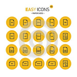 Easy icons 15c Papers