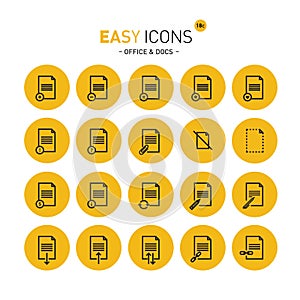 Easy icons 18c Docs