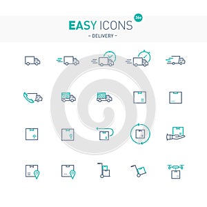 Easy icons 36e Delivery