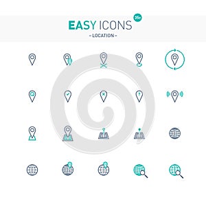 Easy icons 35e Location photo