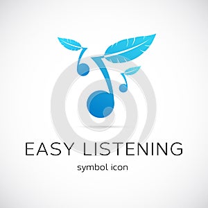 Easy Listening Music Vector Concept Symbol Icon