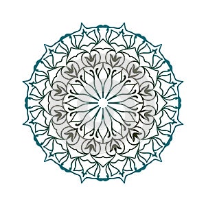 Easy mandala coloring template. fresh creative mandala drawings photo