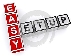 Easy setup crossword