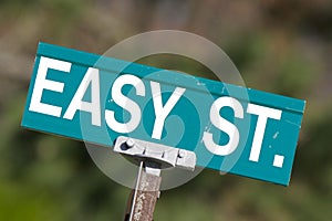 Easy Street Sign