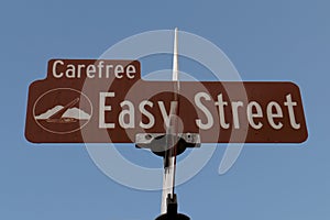 Easy Street Sign