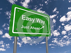 Easy way just ahead photo