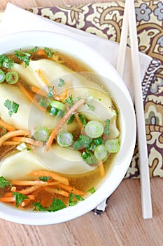 Easy Wonton Soup