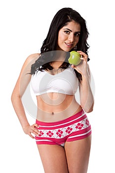 Eat an apple to stay fit