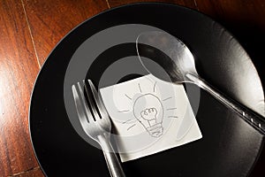 Eat idea for create innovation.