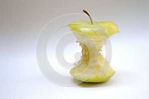 Eaten apple