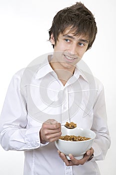 Eating cereals