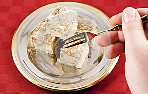 Eating Halva