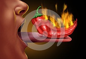 Eating Spicy Food