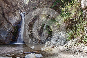 Eaton Canyon Falls Trail Hike in Pasadena near Los Angeles, California