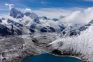 EBC trek in Himalaya mountains