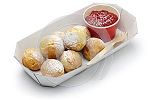 Ebelskiver, danish christmas pancake puffs