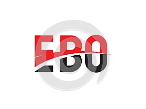 EBO Letter Initial Logo Design Vector Illustration