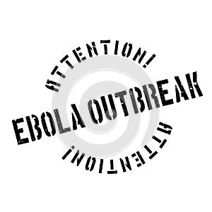 Ebola Outbreak rubber stamp