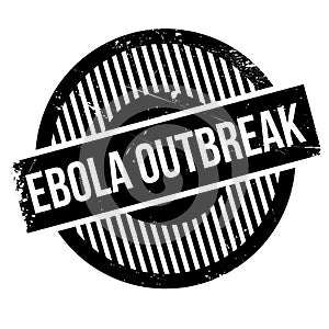 Ebola Outbreak rubber stamp