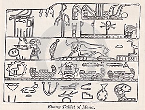 Ebony Tablet of Mena