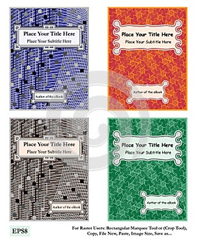 Ebook covers (aspect ratio 8,5 : 11)