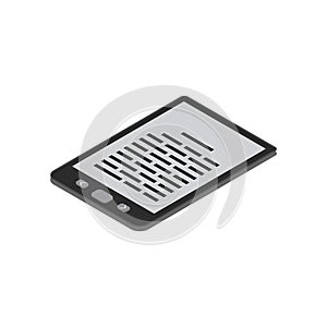 Ebook Isometric Icon
