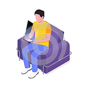 Ebook Isometric Icon