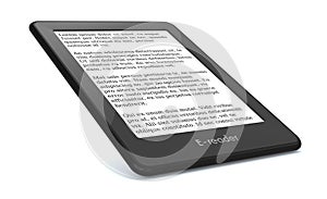 Ebook reader concept