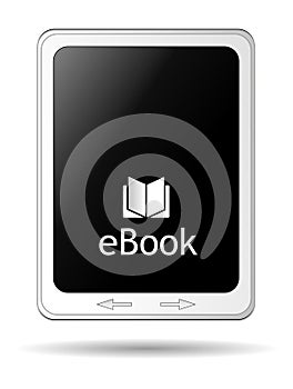 Ebook reader isolated